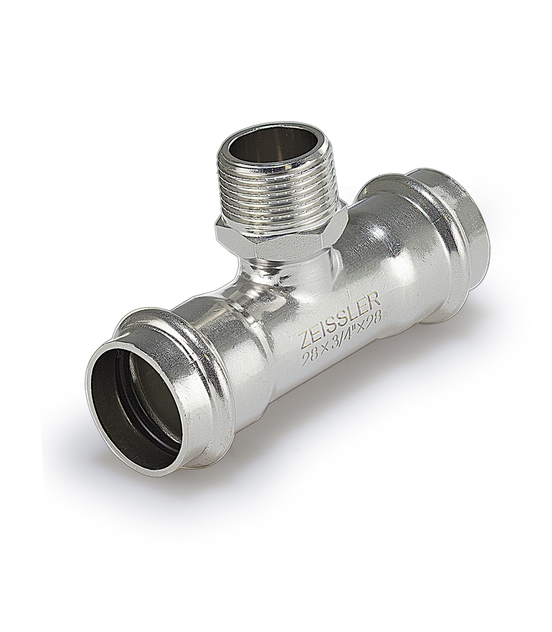 Купить тройник с наружной резьбой zeissler 28 х 1