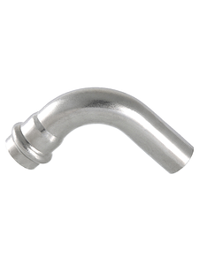 Отвод однораструбный 90° SantechSystems 42 из нержавеющей стали под пресс