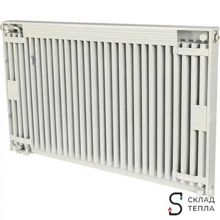 Радиатор стальной KERMI FTV 11 - высота 600 мм, длина 700 мм с нижним подключением. Вид 3.