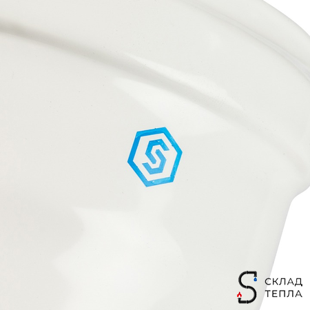 Адаптер для котла вертикальный для коаксиального дымохода STOUT D60/100 мм (для Vaillant, Protherm). Вид 6.