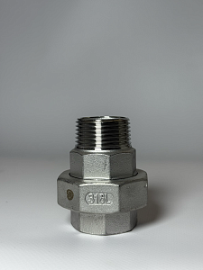 Соединение быстроразъемное (американка) из нерж. стали Benarmo - 3/4' (ВР/НР)