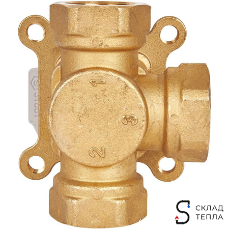 Клапан смесительный трехходовой STOUT - 3/4". Вид 5.