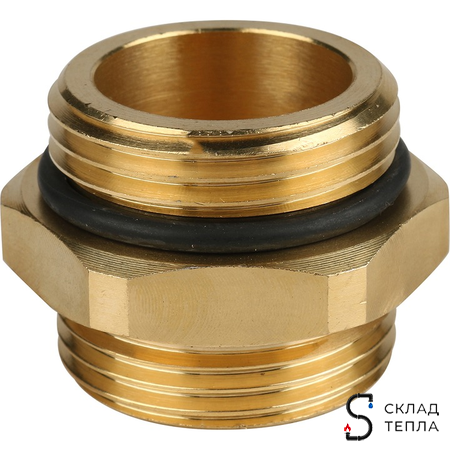 Насосно-смесительный узел STOUT - 1" (с термостатическим клапаном 20-43°C и насосом)*. Вид 18.