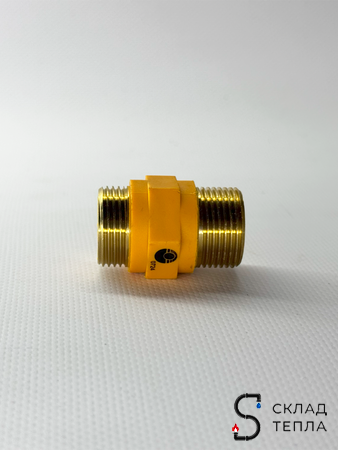 Муфта диэлектрическая Valfex 1/2" НР/НР. Вид 6.