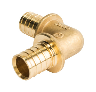 Отвод 90° Rommer - 16 (комплект с гильзами, 1шт)