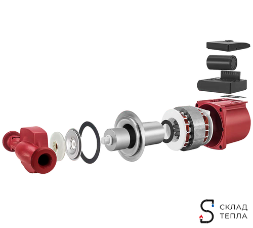 Насос циркуляционный TIM 25-80 180. Вид 4.