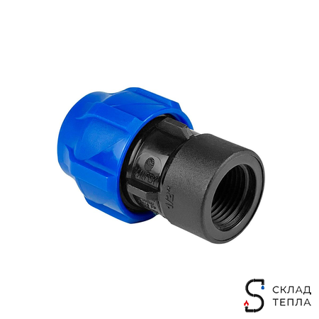 Переход на внутреннюю резьбу Valfex - 32 x 1 1/4"- 4 шт. (винтовой, для труб ПНД). Вид 2.