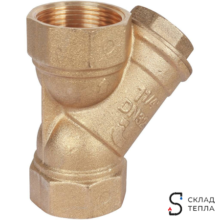 Фильтр грубой очистки STOUT - 1 1/4" (ВР/ВР, сетка 500 мкр.). Вид 10.