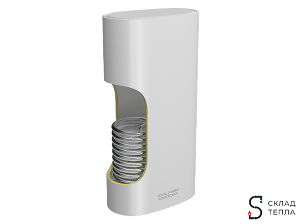 Бойлер косвенного нагрева Royal Thermo AQUATEC INOX-F 100 настенный. Вид 2.