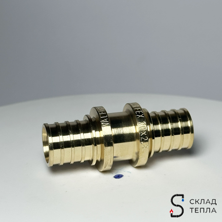 Муфта аксиальная VALFEX - 20 (комплект с гильзами, 2шт). Вид 10.