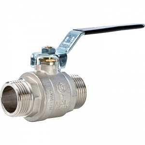 Кран шаровой полнопроходной STOUT - 1/2" (НР/НР, PN40, Tmax 150°С, ручка-рычаг черная) Кран шаровой полнопроходной STOUT - 1/2' (НР/НР, PN40, Tmax 150°С, ручка-рычаг черная)