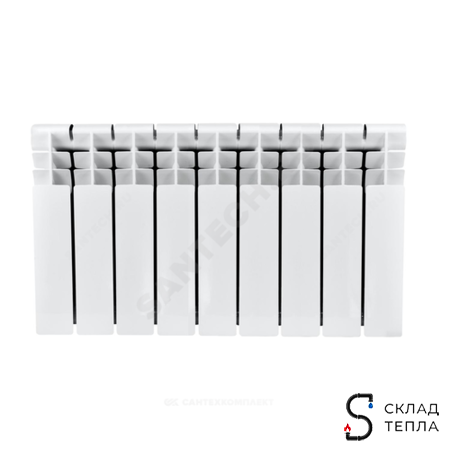 Радиатор алюминиевый Ogint Delta Plus 350 12 секций. Вид 7.