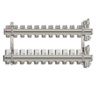 Коллекторные группы без расходомера, 11 выходов