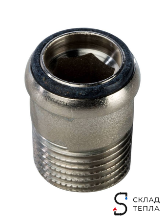 Клапан термостатический прямой STOUT - 1/2" (PN10, Tmax - 120°С). Вид 10.