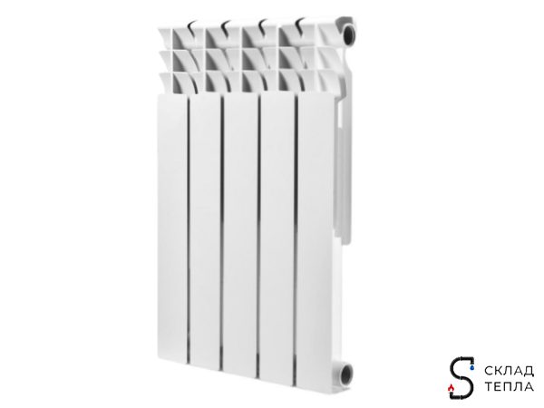 Радиатор биметаллический Ogint Ultra Plus 500 5 секций. Вид 1.