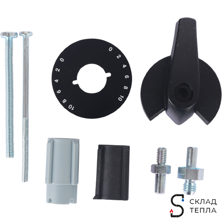 Сервопривод электрический 3-х позиционный Meibes для насосной группы FL-MK Ду65 (230В, 20 Нм.). Вид 5.