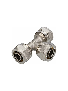 Тройник переходной TIM - 16х20х16 (винтовой, для металлопластиковых труб) 1шт