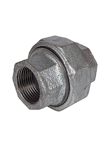 Соединитель прямой американка чугун оц Ду 15 (1/2') ВР Fittex PLUS (1шт)