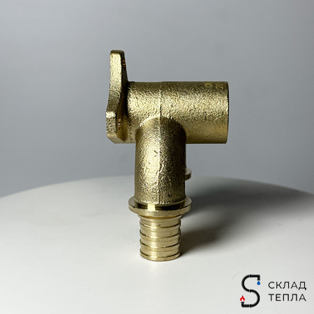 Водорозетка проходная VALFEX - 16 x 1/2" (для труб из сшитого полиэтилена). Вид 29.