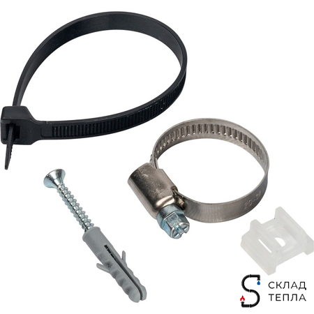 Сифон для отвода конденсата в канализацию для коаксиального дымохода STOUT D60/100 мм (комплект). Вид 8.