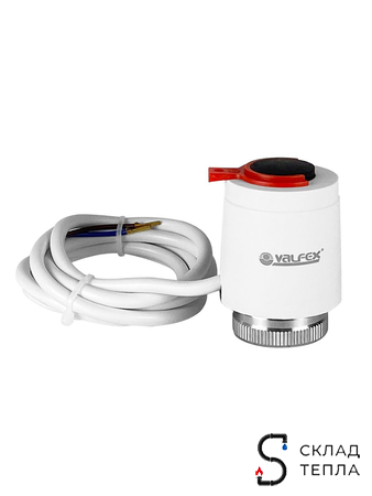 Сервопривод для теплого пола Valfex M30x1.5 нормально закрытый 230В VF.500.NC. Вид 11.