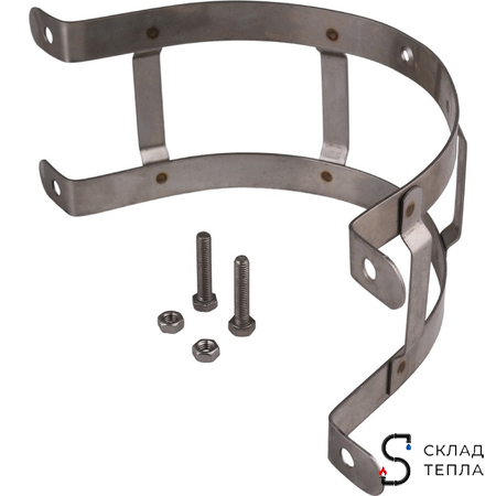 Фиксатор STOUT для полипропиленовых труб в шахте дымохода. Вид 1.