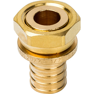 Переход на накидную гайку Rommer - 20 x 1/2' (комплект с гильзой, 2шт)