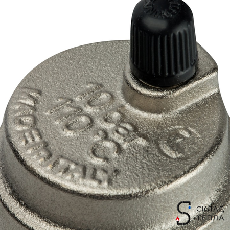 Фитинг концевой регулируемый STOUT - 1" (вентиль, автоматический воздухоотводчик). Вид 5.