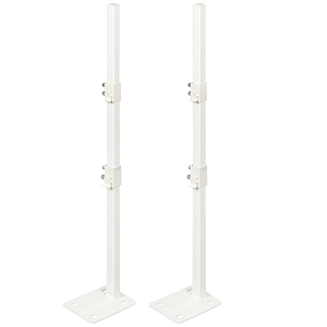 Кронштейн напольный для панельных радиаторов высотой 200  - 500 мм (комплект 2шт)