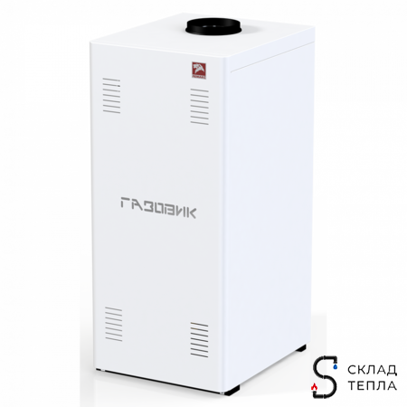 Котел газовый напольный Лемакс Газовик - 6 кВт (стальной, одноконтурный). Вид 4.