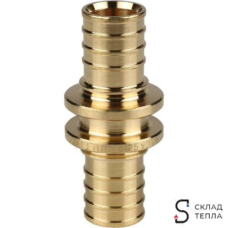 Муфта STOUT - 25  (для труб из сшитого полиэтилена). Вид 7.