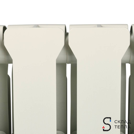 Радиатор алюминиевый STOUT Bravo 500 - 14 секций. Вид 9.