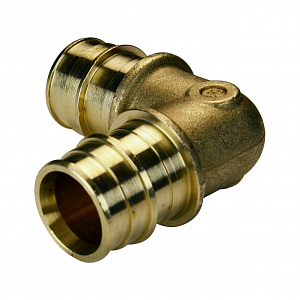 Отвод 90° РОС - 25 латунный (аналог Uponor и Usystems)