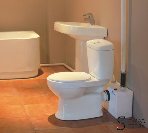 Канализационная насосная установка AM-STP-600. Вид 5.