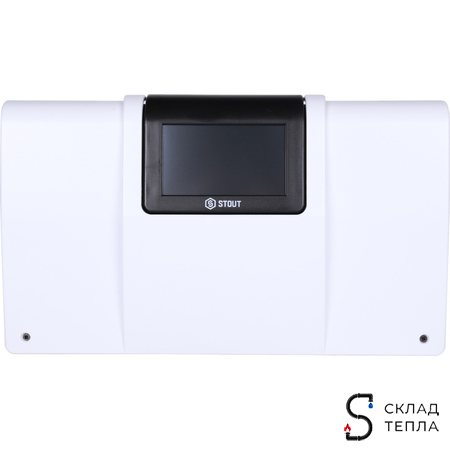 STOUT Контроллер для управления 3-мя смесительными клапанами i-3 plus. Вид 1.