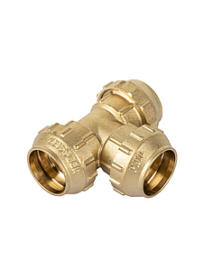 Тройник латунный ACR - 32 комплект со вставками (1шт)