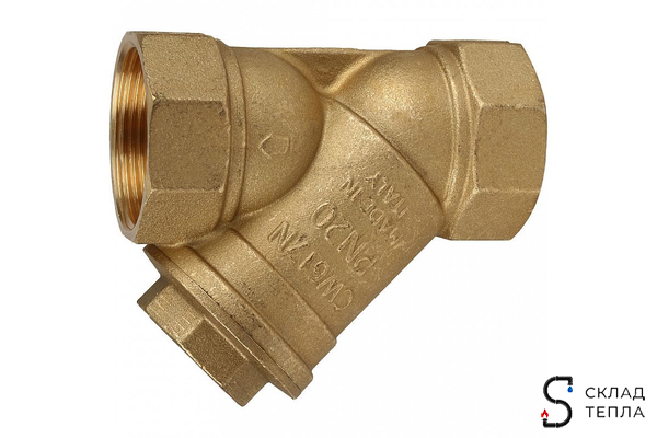 Фильтр грубой очистки ITAP 192 - 1 1/2" (ВР/ВР, сетка 500 мкр.). Вид 3.