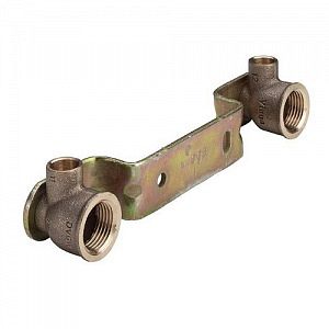 Водорозетка двойная Viega R4 94476.0 - 15 x 1/2' (рельефная планка)