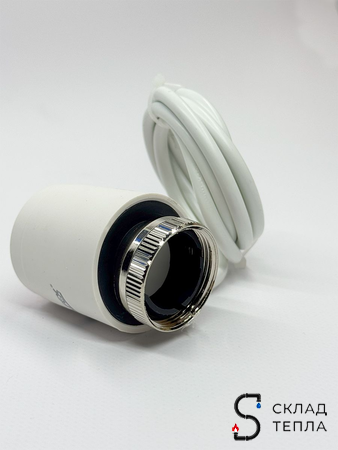 Сервопривод для теплого пола Valfex M30x1.5 нормально закрытый 230В VF.500.NC. Вид 8.