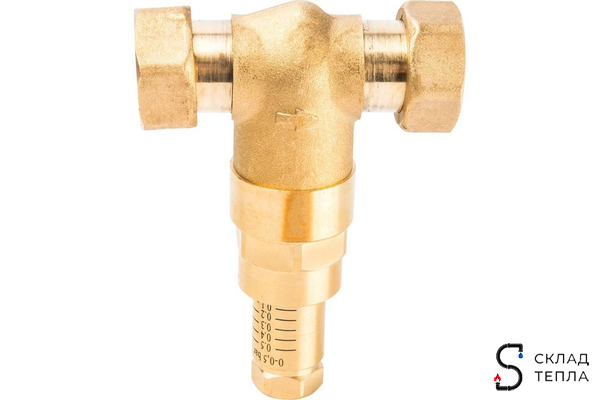 Клапан перепускной для насосных групп Meibes 0,1 - 0,6 бар. Вид 2.