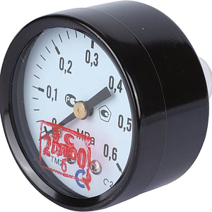 Манометр аксиальный РОСМА - 1/4' (D50 мм, шкала 0-0.6 МПа)