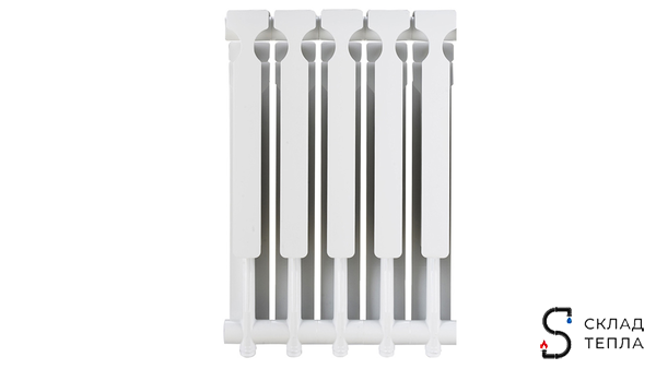 Радиатор биметаллический ROMMER Optima Bm 500 - 5 секции. Вид 2.