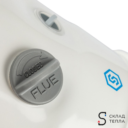 Адаптер для котла вертикальный для коаксиального дымохода STOUT D60/100 мм (для Bosch, Buderus). Вид 7.