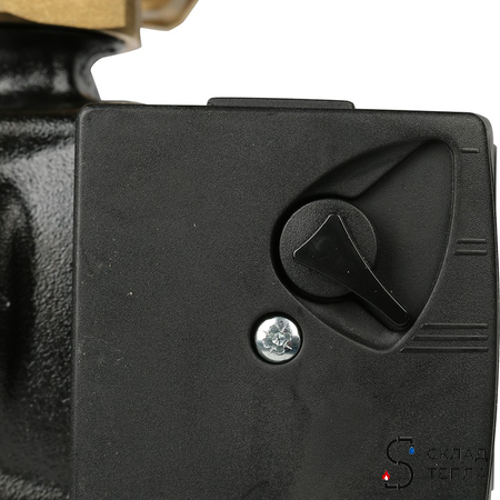 Насосно-смесительный узел STOUT - 1" (с термостатическим клапаном 20-43°C и насосом)*. Вид 15.