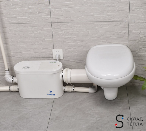 Канализационная насосная установка AM-STP-400n2. Вид 6.