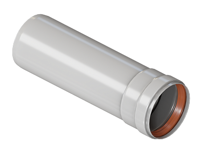 Труба для дымохода Rommer D 80 L 250 мм