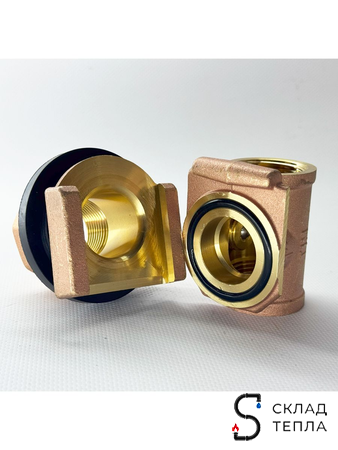 Адаптер скважинный с встроенным сливным клапаном 1"TIM. Вид 8.