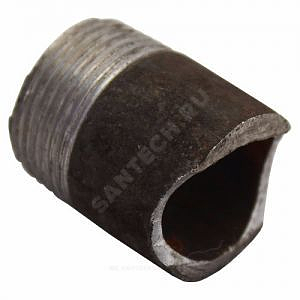 Резьба сталь Ду 50 п/привар с седлом из труб по ГОСТ 3262-75 КАЗ