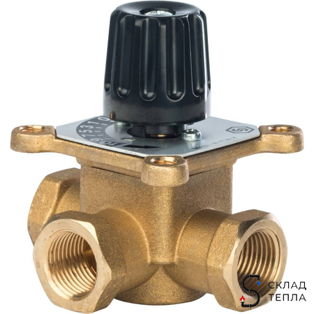 Клапан смесительный трехходовой STOUT - 1/2". Вид 2.