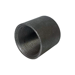 Муфта сталь Ду 40 (1 1/2') ВР с фаской, толщина 3-5мм HMCX (2шт)